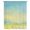 Turquoise Blue, variant on Turquoise Blue Ombre Sheer Curtains 72 Inches Long, Abstract Modern Art Oil Painting Light Filering Curtains, Breathable Simi Curtain Privacy Drapes for Living Room Bedroom Window Treatment