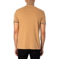thumbnail image 3 of Trojan Cotton Logo Polo Shirt, Brown, 3 of 5