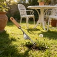 thumbnail image 2 of Truelles de Jardin Outil à Main en Acier Inoxydable Mini Truelle pour Désherber Planter Récolter Ail Rempoter Sol Extérieur, 2 of 6