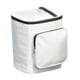 thumbnail image 3 of Bolsa de almacenamiento frontal para scooter, 17 l, gran capacidad, tela Oxford, para colgar en la motocicleta. Bolsa transparente blanca, 3 of 9