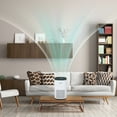 thumbnail image 6 of AIRTOK Air Purifier for Large Room Up to 793 sq ft, True H13 HEPA Air Cleaner for Allergies, Smoke, Pet Dander, Dust & Pollen, Quiet, Ozone Free, AP1001 White, 6 of 11