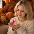 thumbnail image 4 of Candle Ghost Shaped Unscented Wax Decorative Candle for Halloween Home Party Table Decor, Single Piece Halloween Themed Accent, 4 of 8