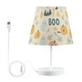 thumbnail image 7 of Yayeee Mini Table Lamp 11.8" Dimmable with Fabric Shade 3 Color Temperatures, Halloween Cute Pumpkins, 7 of 7