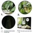 thumbnail image 3 of Designart "Graceful Green Pinot Gris Wine" Food & Beverage Framed Wall Art Decor - Traditional Green Wine Living Room Framed Canvas Art, 3 of 6