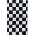 thumbnail image 3 of BERTHMEER 4'x6' Fluffy Area Rugs for Bedroom Living Room Dinning Room Plush Pile Soft Geometric Modern Indoor Carpets Rugs, Black White, 3 of 7