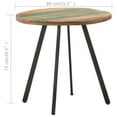 thumbnail image 3 of vidaXL Dining Table 31.5" Solid Reclaimed Wood, 3 of 9