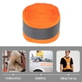 thumbnail image 3 of HINTRMENT Orange Reflective Tape for Clothing 1 Roll Multifunctional Design for Outdoor Activities 300X5X0.1in, 3 of 7