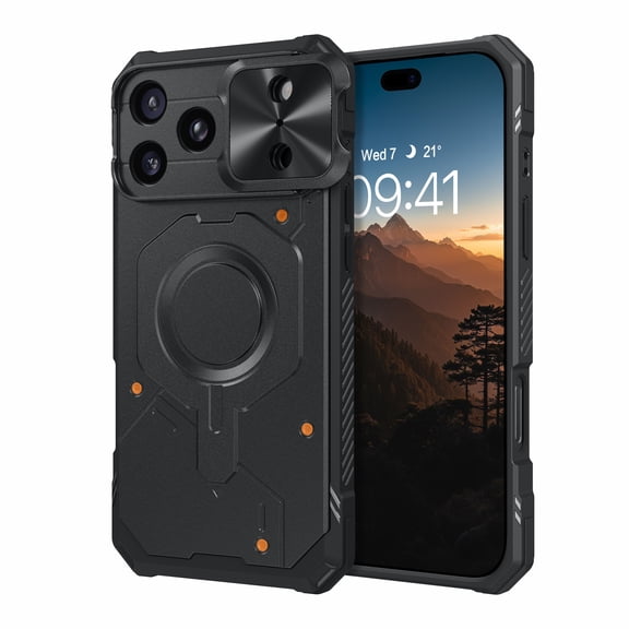 BENTOBEN Case for iPhone 17 Pro Max (2025) / Case for iPhone 18 Pro Max (2026) 6.9", Built in Slide Camera Cover, Heavy Duty ShockProof Protective Case for iPhone 17 Pro Max / Case for 18 Pro Max, Bl