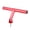 Red, variant on YIFAEUX Aluminum Alloy Bicycle Handlebar Extender Quick Installation Extension Bracket for Handlebar 180-degree Adjustable Handlebar Cross Bar for MTB Road Bike Motorcycle Scooter