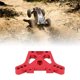 thumbnail image 4 of Piezas De La Torre De Choque Trasera De Metal, Torre De Choque Trasera RC Exquisita Aleación De Aluminio Práctica Razonable Con Tornillo Para 1/18 RC Car Cergrey Rojo, 4 of 8