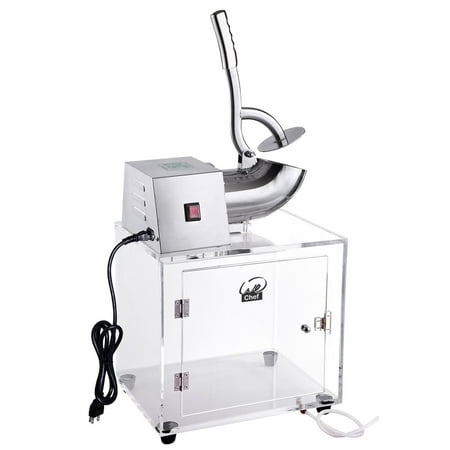 Yescom Electric Snow Cone Machine Ice Shaver Slush Maker Replacement Dual Blades Crusher 440lbs Acrylic Home Commercial Walmart Com Walmart Com