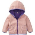 thumbnail image 1 of Fashionable And Soft Polar Fleece Jacket For Boys And Girls With Hood And Hidden Pockets, 1 of 8