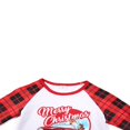 thumbnail image 4 of Pyjama de Noël pour la Famille Pjs de Noël Correspondant Ensembles à Carreaux Rouges Christma Pyjama Famille de Vacances de Noël Ensemble de Vêtements de Nuit, 4 of 6