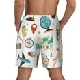 thumbnail image 2 of Rocae Travel1 for Men's Swim Trunks Quick Dry With Two Side Pockets and One Lined Patch PocketMedium, 2 of 9