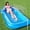 Blue, variant on Inflatable Tanning Pool Lounger Float with Sprinkler, Pool Float Adult with Pillow & Cup Holder, Sunbathing Blow Up Tanning Bed, Suntan Tub Raft Floatie for Backyard Summer Water Party Extra-Large