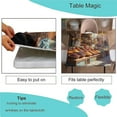 thumbnail image 3 of Card Tables Folding Square, Saffron Spice Bazaar Pattern Printed on Oilproof Folding Table Square Cover, Use for Childrens Party Kids Birthday, Fit for 32" x 32" Square Tables, 3 of 4