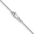 thumbnail image 3 of 10K White Gold Spiga Wheat Chain Styles Necklace WG .85 mm 30 inch 0.85, 3 of 4