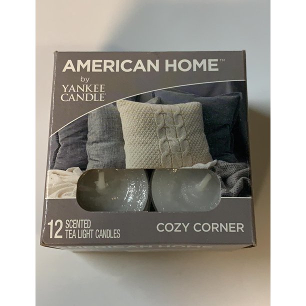 American Home By Yankee Candle 12 Count Tea Light Candles, Cozy Corner