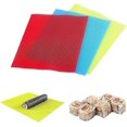 thumbnail image 1 of 3Pcs Kitchen Sushi Rolling Mat Non Stick Sushi Making Kit Japanese Plastic Sushi Roller Maker Homemade for Home Kitchen DIY Sushi Tool Plate Mat, 1 of 5