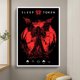 thumbnail image 4 of Token Sleep Decorative Poster Arte Pared Del para Bar Club 50x70cm, 4 of 9