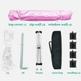 thumbnail image 7 of 10'x10' Pop Up Canopy with 4 Removable Sidewalls,Portable Instant Tent, Waterproof Outdoor Tent, Beach Sun Shelter with Carry Bag,Sandbags,Stakes & Ropes, 7 of 7