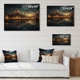thumbnail image 4 of Designart "Ramadan Reflection Islam wall art" Islamic Print on Natural Pine Wood, 4 of 5