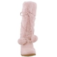 thumbnail image 2 of Talia-Hi Women Mukluk Faux Fur Boot Mid Calf Winter Snow Pink 5.5, 2 of 5