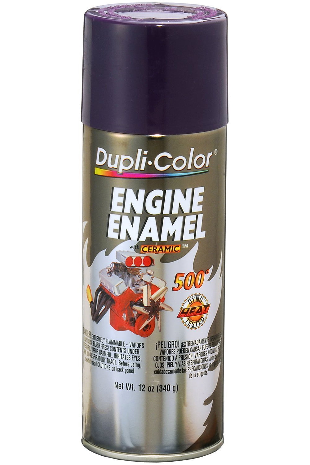 Dupli Color Paint De1640 Engine With Ceramic Plum Purple 12 Oz Aerosol