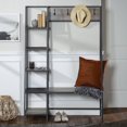 thumbnail image 1 of Manor Park 5 Shelf Entryway Bench and Hall Tree, 1 of 8