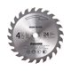 thumbnail image 1 of vi web Irfora Disco de corte de madera 24T-TCT, hoja de sierra circular de 115 mm x 10 mm, aleación de acero, sierra de acabado de carburo de 24 dientes, cortador de madera TCT para car Irfora vi web, 1 of 5