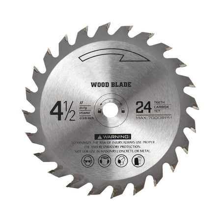 

Docooler 24T-TCT Wood Cutting Disc 115mm*10mm Circular Alloy Steel 24 Carbide Finishing Saw TCT Wood Cutter for Woodworking Wood Cutting 1-14 inch (32MM) Arbor ( 38inch 9.5mm)