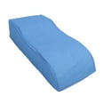 thumbnail image 2 of Almohada De Elevación De Piernas, Almohada De Cuña Para Piernas, Esponja Elástica, , Fácil Limpieza, Azul Para Después De La Cirugía, 2 of 7