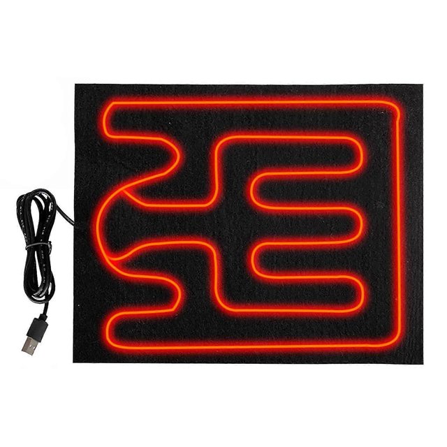 Pet Heating Pad Usb Heating Film Warm Folding Heated Sheet Waterproof Car Mat Pet Reptile Winter Warmer