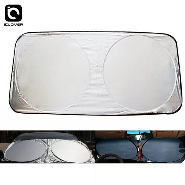 Folding Car Window Shade Sunshade JumboShields Vehicle From Pop Up