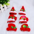 thumbnail image 4 of 2 horquillas luminosas navideñas para el pelo, accesorios para fiestas navideñas con luces LED (estilo aleatorio rojo), 4 of 7