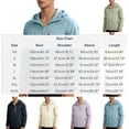 thumbnail image 3 of Men's Lightweight Sun Protection Jacket Full Zipper Loose Long Sleeve Outdoor Sunscreen Hoodies with Pockets, 3 of 9
