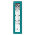 thumbnail image 2 of ArtToFrames 4" x 20" Aqua Picture Frame, 4x20 inch Green Wood Poster Frame (WOM-4428), 2 of 8