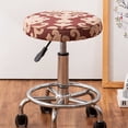 thumbnail image 4 of Colcolo Round Stool Covers,Stretch Bar Stools Seat Cover,Washable Dustproof Barstool Seat Slipcover,Suitable for Dia 12-15inch(Only Cover), 4 of 8