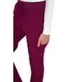 thumbnail image 2 of Women's Medical Nursing Slim Fit Yoga Cargo Scrub Pant GT Performance-Wine/Berry-XX-Large, 2 of 6