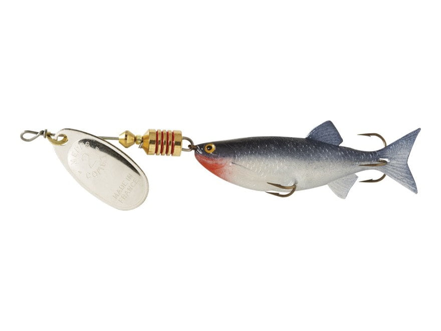 (2 pack) Mepps Silver Comet Mino Inline Spinner 1/4 oz. – Silver