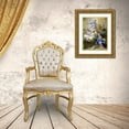 thumbnail image 3 of Odazzi, Giovanni 12x14 Gold Ornate Wood Framed with Double Matting Museum Art Print Titled - The Annunciation, 3 of 4