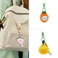 thumbnail image 2 of Adorable Simulation Fruit Plush Keychains Fun Fruit Plush Keychains Pendant Sturdy Bag Hangings for Stylish Accessories, 2 of 8