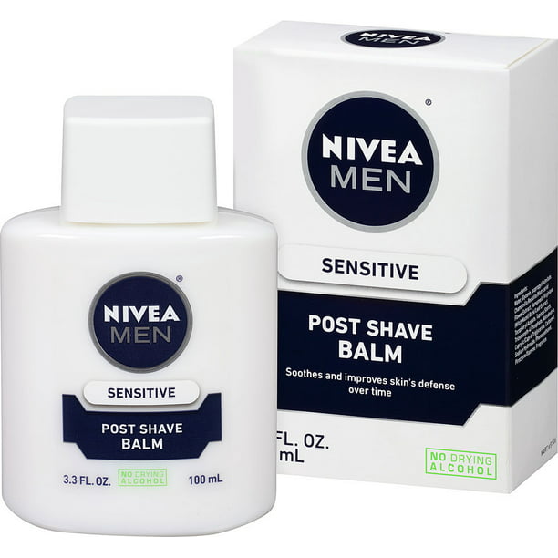 Ontslag vaas oog Nivea For Men After Shave Balm For Sensitive Skin -- 3.3 Fl Oz - Walmart.com