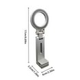 thumbnail image 3 of BotaniNest Mobile Phone Stands Light Aluminium Alloy Mobile Phone Holder 360° Adjustable Suitable For IPhone And All Mobile Phones Items For Flying Or Traveling, 3 of 7