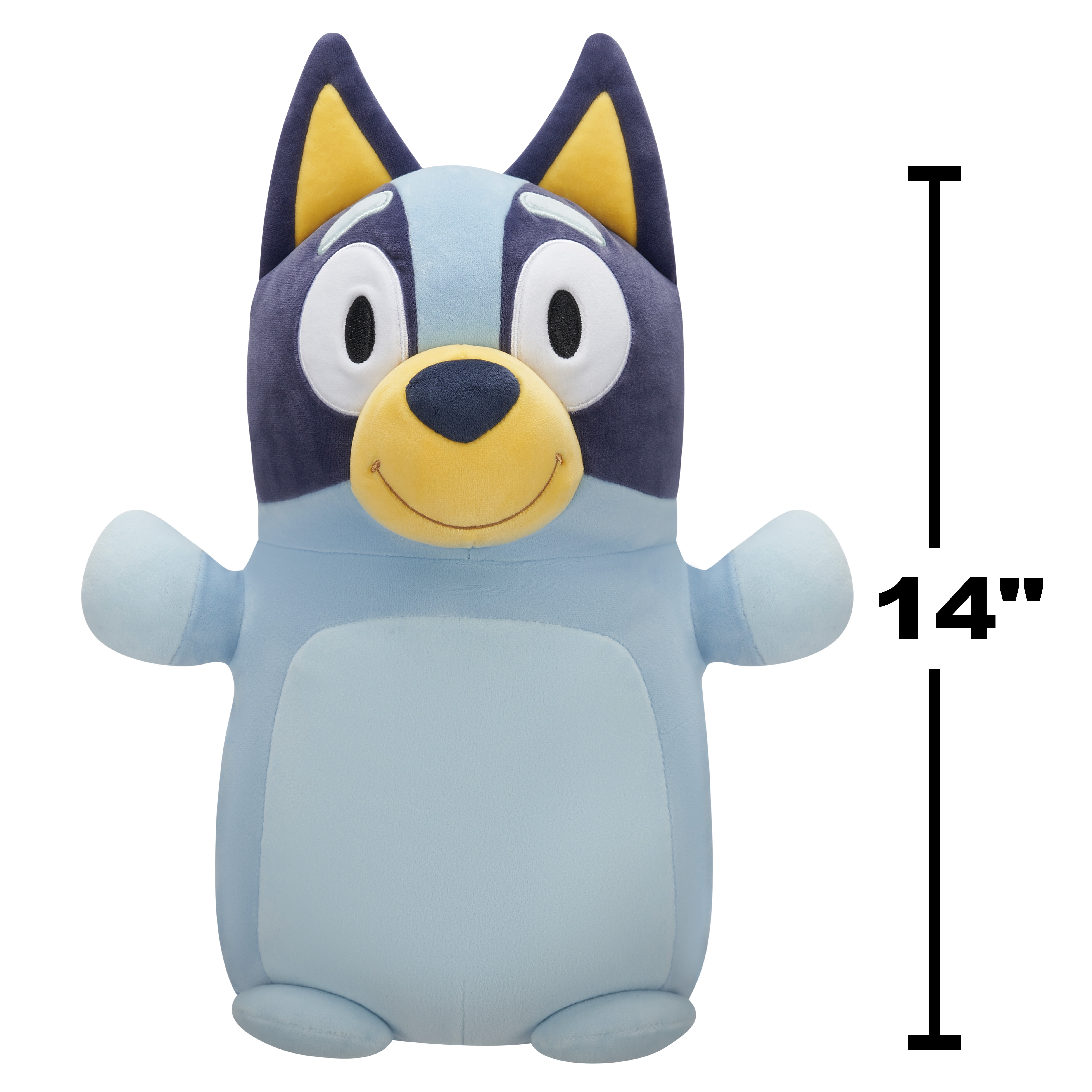 Squishmallows Official Plush 14 inch Bluey Hugmee - Childs Ultra Soft Stuffed Animal Toy