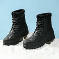 thumbnail image 6 of Bruno Marc Men's Waterproof Winter Snow Boots Insulated Warm Fur-Lined Outdoor Style, 6 of 6