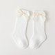 thumbnail image 1 of Nueva marca de calcetines para bebés pequeños Otoño Invierno niños niñas hasta la rodilla calcetín largo de algodón lazo grande estilo español calcetines de suelo para niños Tan Jianjun  unisex, 1 of 2