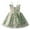 Green, variant on CAIXAI Girls Summer Dress Cami Dress Spaghetti Strap Girls Summer Tutu Dress Sleeveless Flowy A-Line Print Layered Mesh Casual Party Outfit for Toddler Kids
