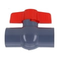 thumbnail image 2 of válvula de bola de PVC para tubería de suministro de agua con conector adhesivo deslizante, 2 of 7