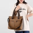 thumbnail image 7 of LinYooLi Women's Canvas Tote Purses Multi-pocket Handbags Large Work Travel Shoulder Crossbody Bag, 7 of 7